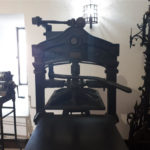 Máquina de imprimir de Hierro de 1828